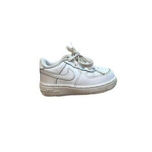 Nike Air Force 1 Low Athletic Shoes ‘Triple White’ DH2926 111 - Toddler Size 5C